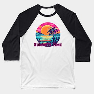 Summer Time 4 Baseball T-Shirt
